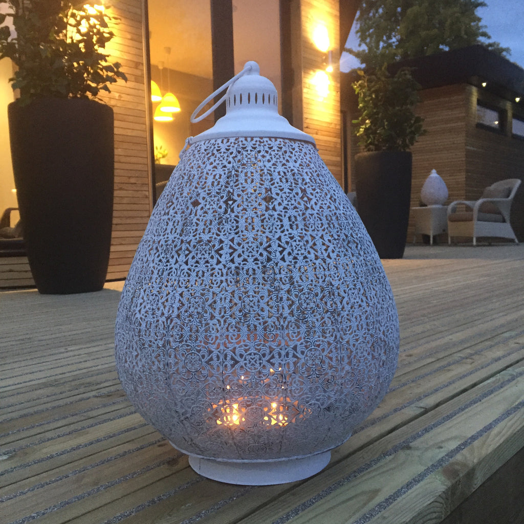 Creating a warm glow in your home with candles and tea lights