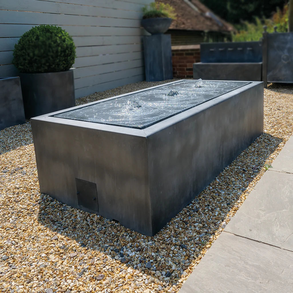 Qube Water Fountain - Spa Living