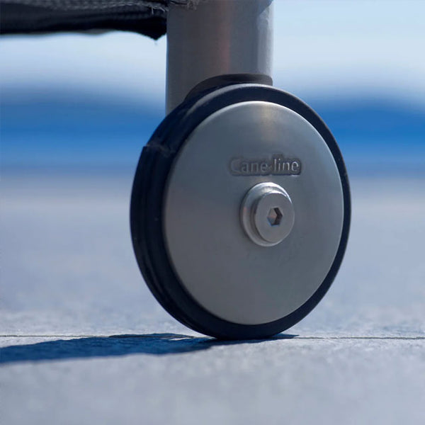 Rest Sunbed - Aluminium Frame & Grey Cushion