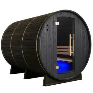 Princeton Barrel Outdoor Sauna - Spa Living