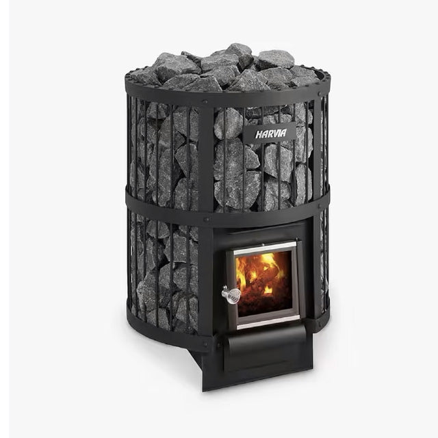 FinVision Large Wood-Fired Nordic Misty Sauna - Spa Living