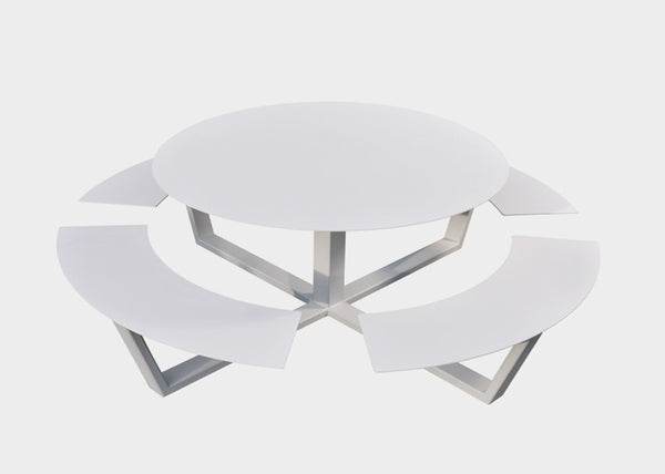 Ronde combined table and bench seat - Spa Living