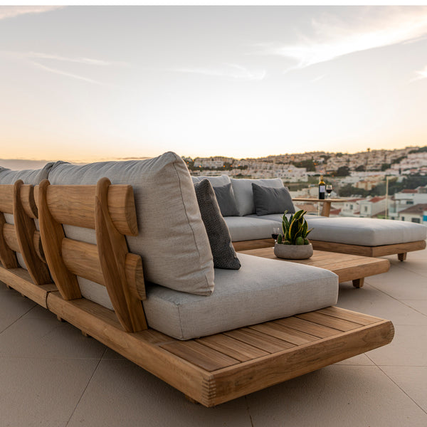 Sereno Exclusive Teak Outdoor Lounge Collection - Spa Living