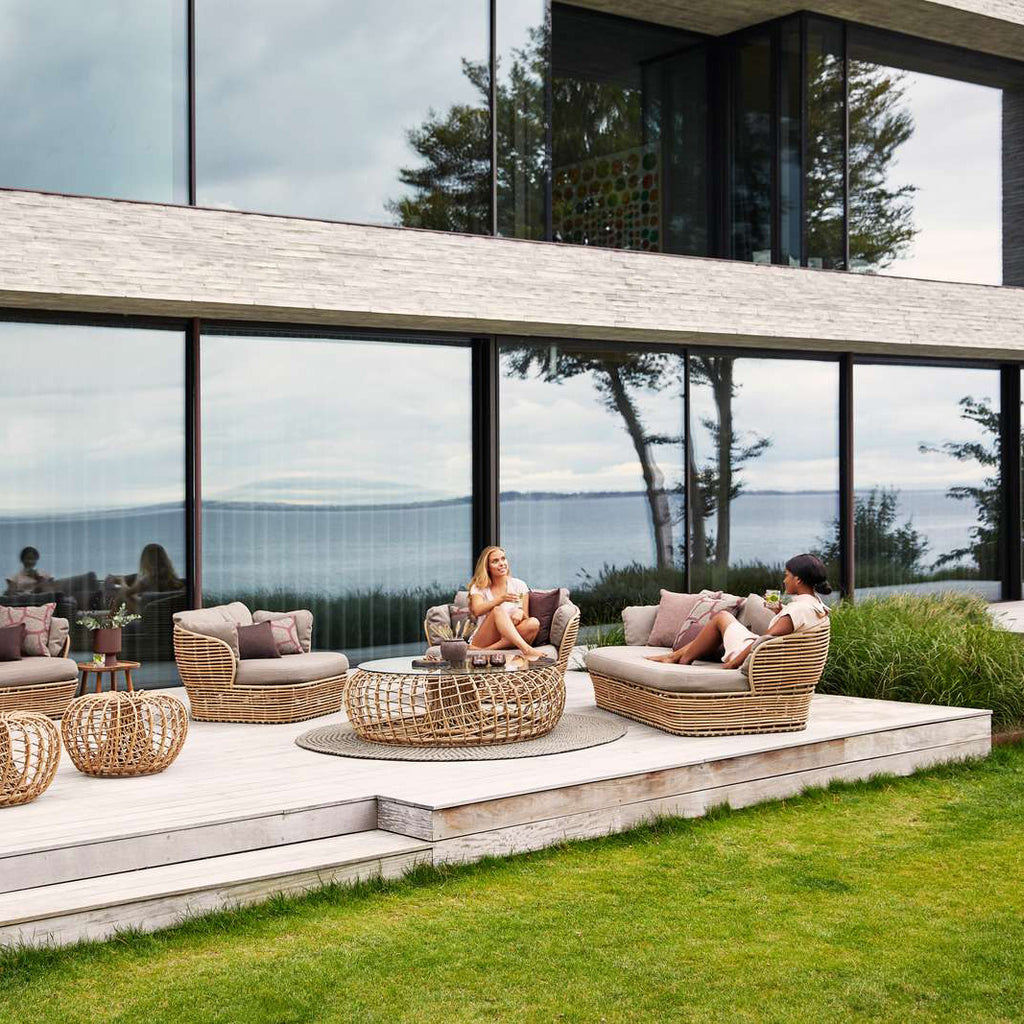 Soren Basket Coffee Table - Spa Living
