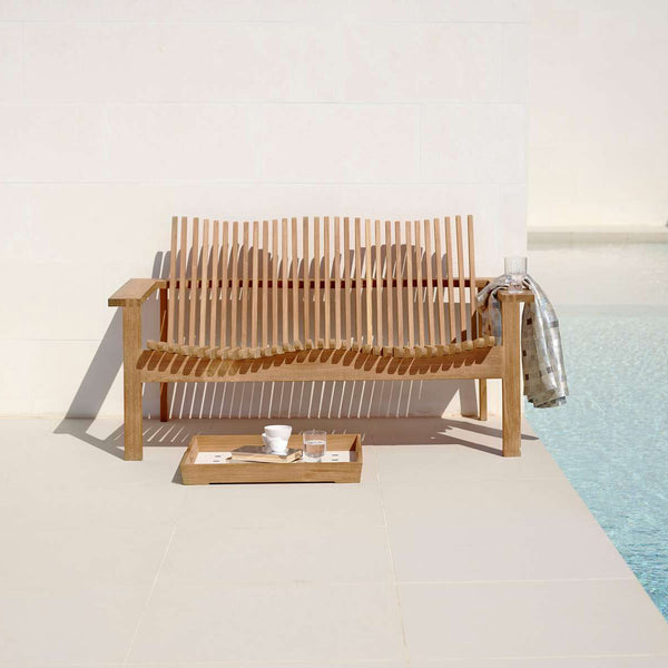 Amaze Teak Garden Bench - Spa Living