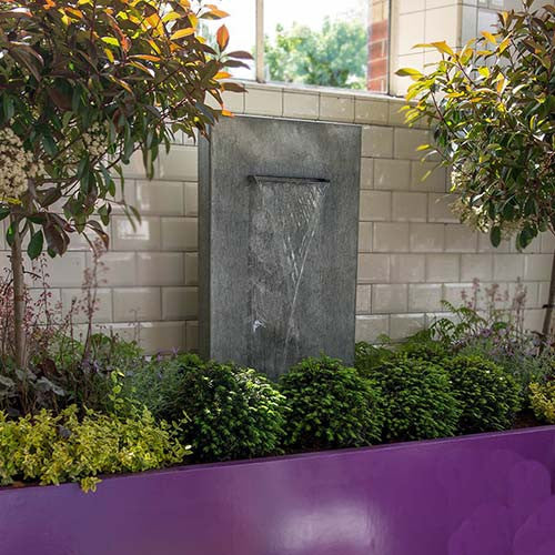 Arno Water Fountain, Letterbox Spout Water Feature, Spa Living - Spa Living