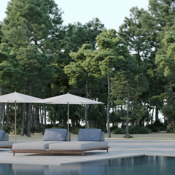 Carva Duo Day Bed Lounger - Spa Living