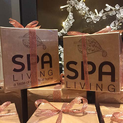 Fragranced Candle in Porcelain Tea Light Holder - Spa Living