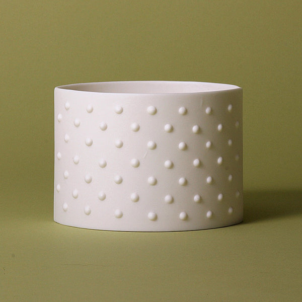 Dotty Porcelain Tea Light Holder, Lighting, Spa Living - Spa Living