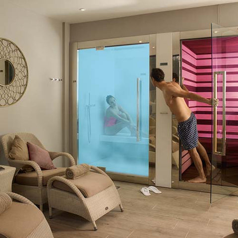 Sweet Spa Steam Room and Sweet Spa Sauna - Spa Living 