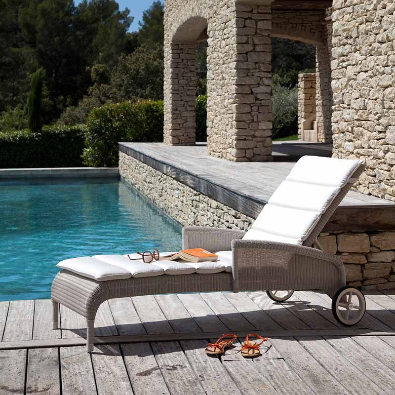 Safi Poolside Lounger, Vincent Sheppard, Outdoor Spa Furniture - Spa Living
