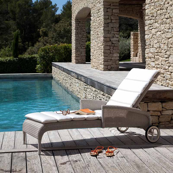 Safi Poolside Lounger, Vincent Sheppard, Outdoor Spa Furniture - Spa Living