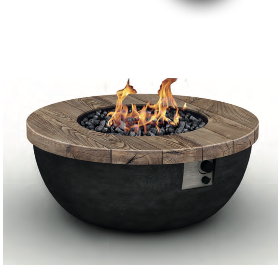 Foremost Fire Table, Outdoor Fires and Fire Pits - Spa Living