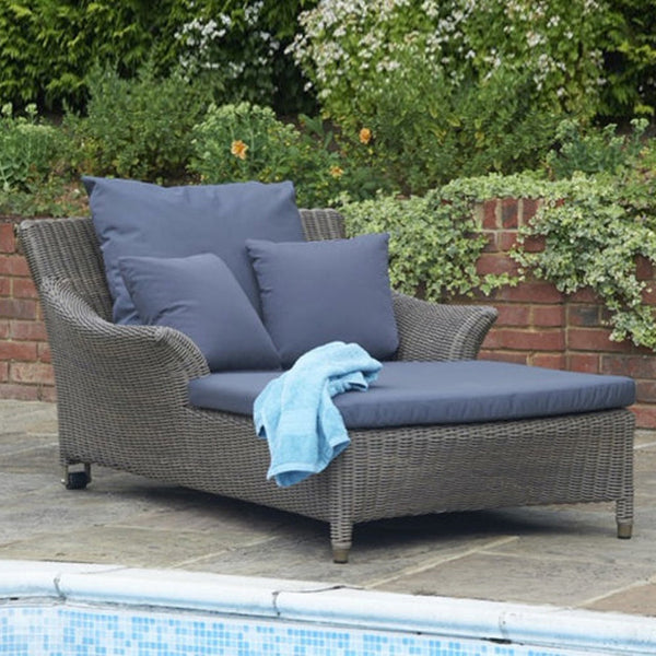 Kensington Single Day Bed Outdoor Garden Lounger - Spa Living 