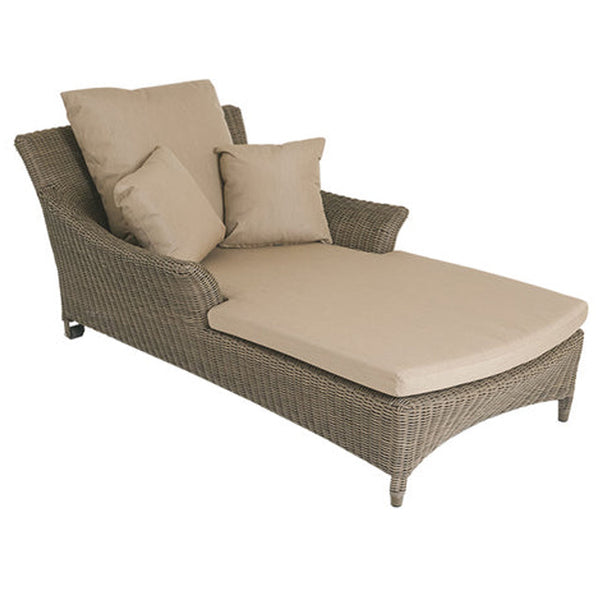 Kensington Single Day Bed Outdoor Garden Lounger - Spa Living