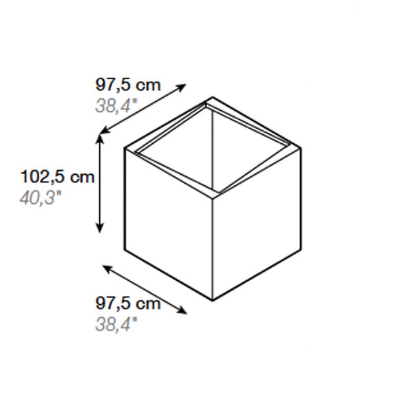 Kubik Planter - Spa Living