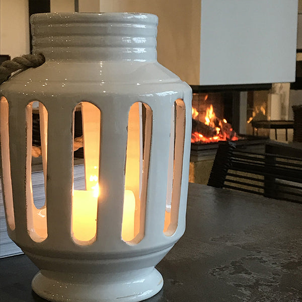 Virginia Case Lantern - Spa Living