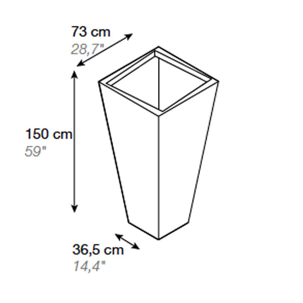 Tulum Planter - Spa Living