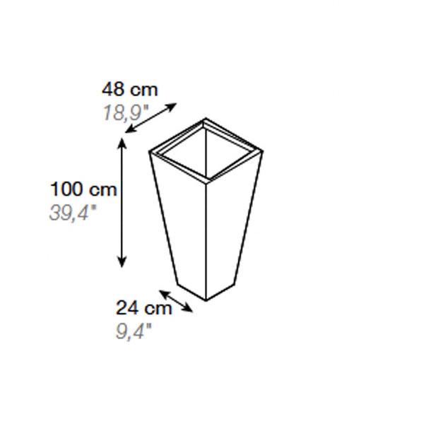 Tulum Planter - Spa Living