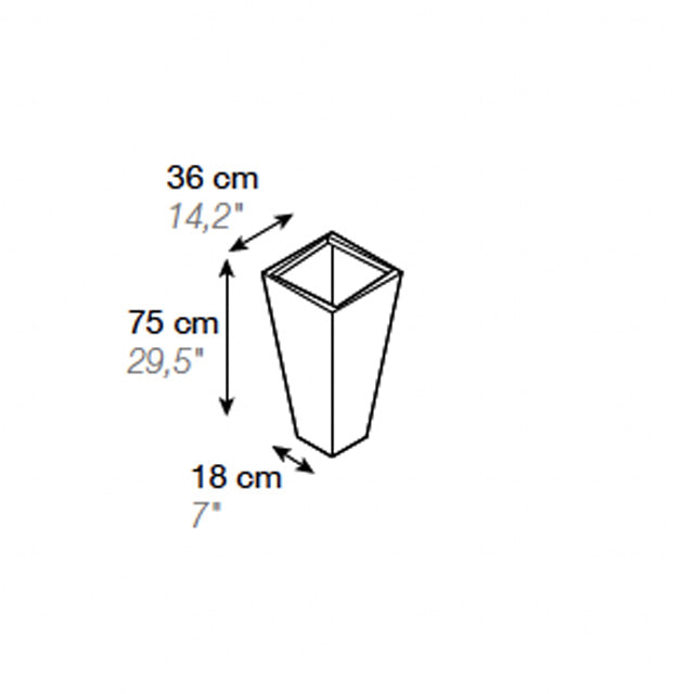 Tulum Planter - Spa Living