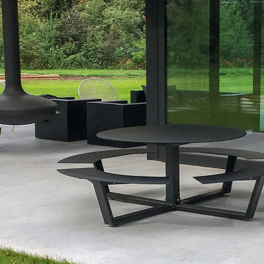 Ronde combined table and bench seat - Spa Living