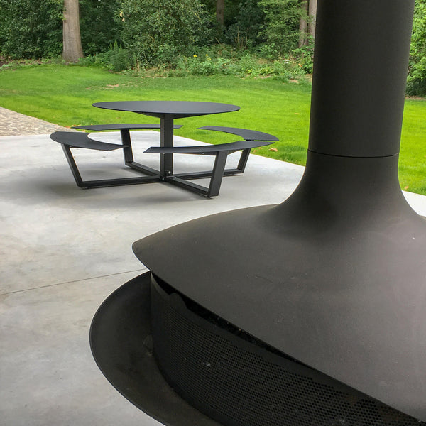 Ronde combined table and bench seat - Spa Living