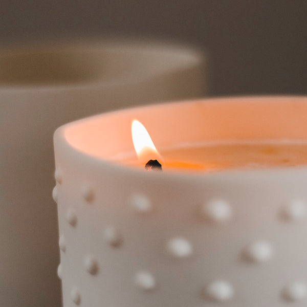 Porcelain Fragranced Candle - Spa Living