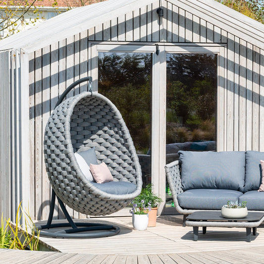 Weaver Giant Egg Chair & Cushions - Spa Living 