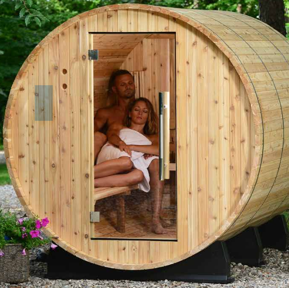 Princeton Barrel Outdoor Sauna - Spa Living 