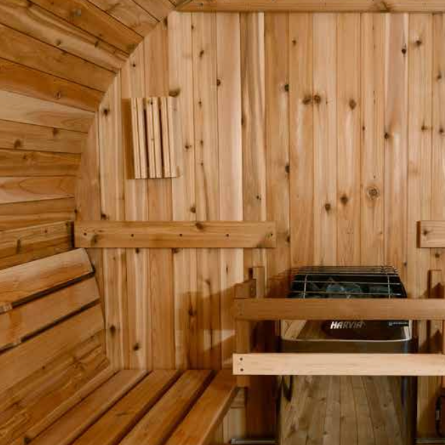 Princeton Barrel Outdoor Sauna - Spa Living 