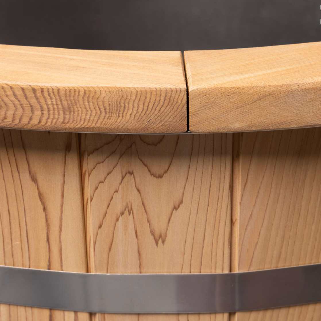 Wooden Plunge Tub & Ice Bath (1 person) - Spa Living 