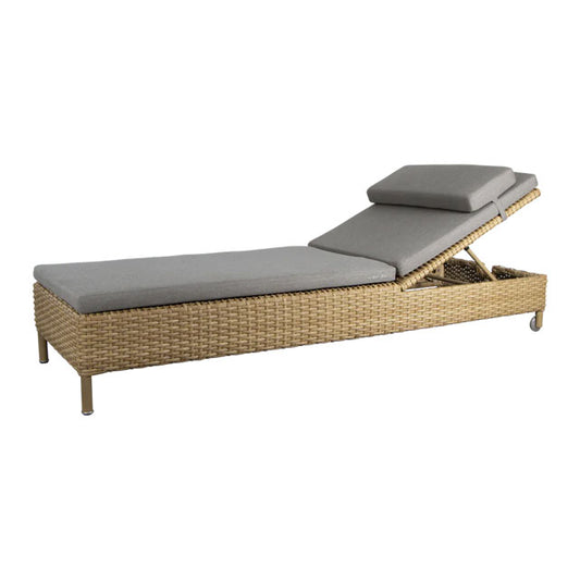 Rest Natural Weave Sunbed & Cushion - Spa Living 