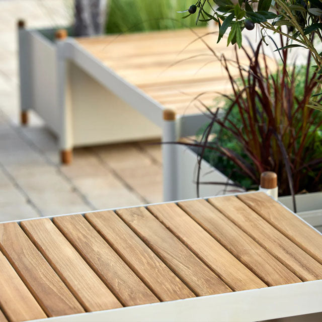 Sticks Bench with Planters - Spa Living 
