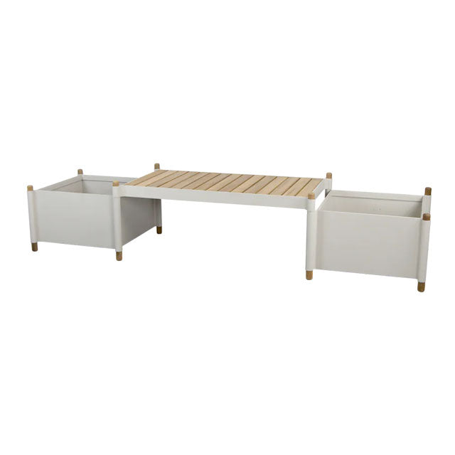 Sticks Bench with Planters - Spa Living 