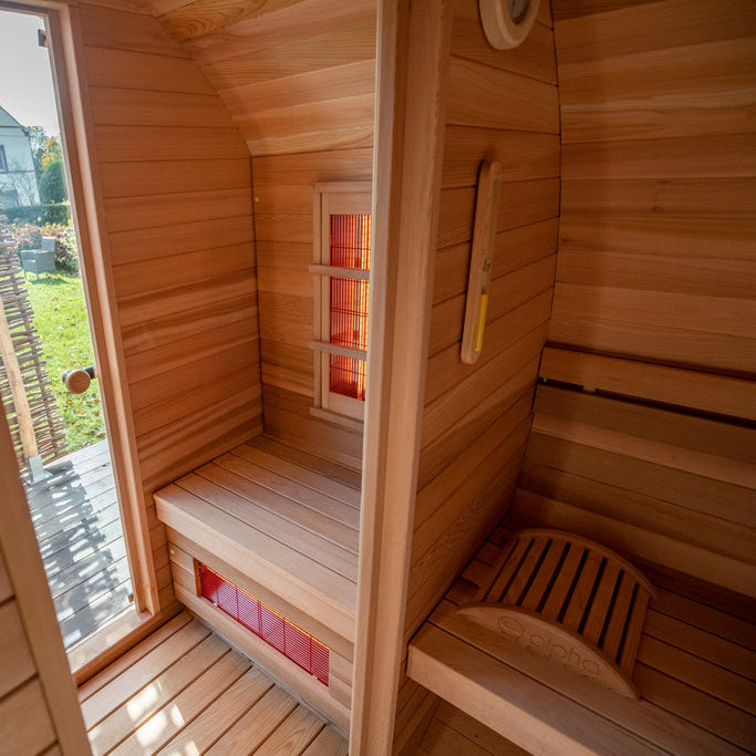 Alpha Barrel Sauna - Spa Living 
