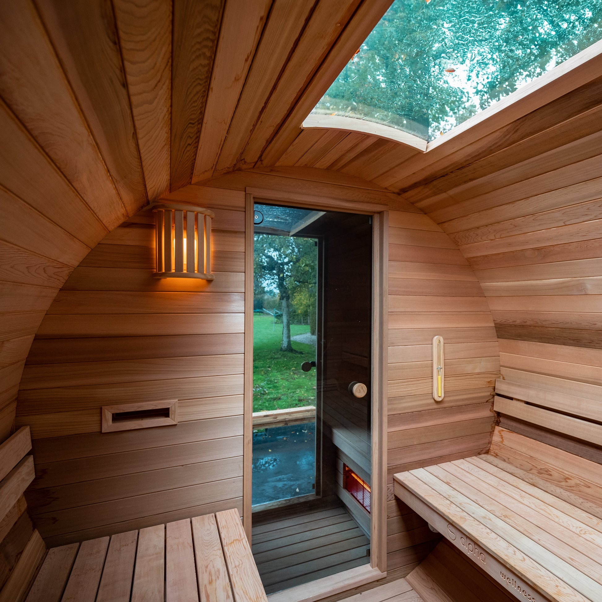 Alpha Barrel Sauna - Spa Living 
