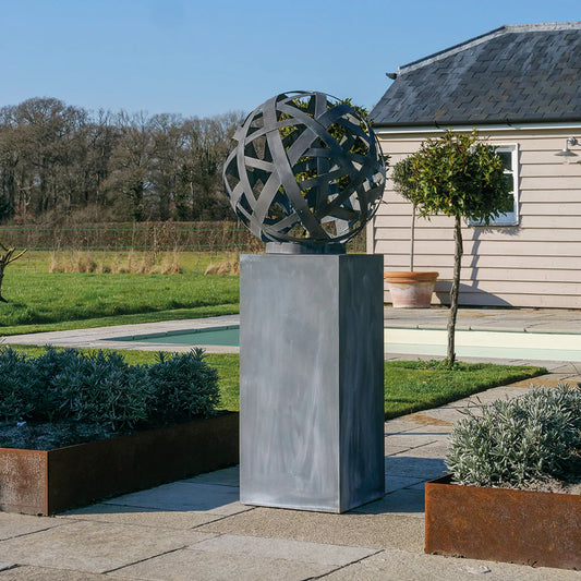 Lattice Sphere Sculptures - Spa Living 