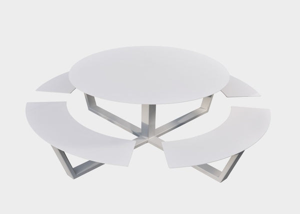 Ronde combined table and bench seat - Spa Living 