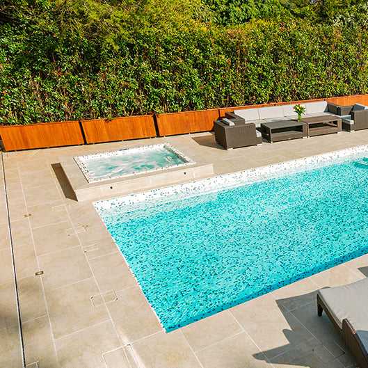 Mosaic Square Vitality Spa Pool [5 Person] Purchase Finance Available - Spa Living 