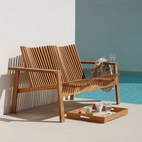 Amaze Teak Garden Bench - Spa Living 