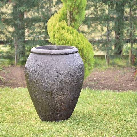 Apollo Tapered Planter, Outdoor Sculpture and Poolside Planting - Spa Living 