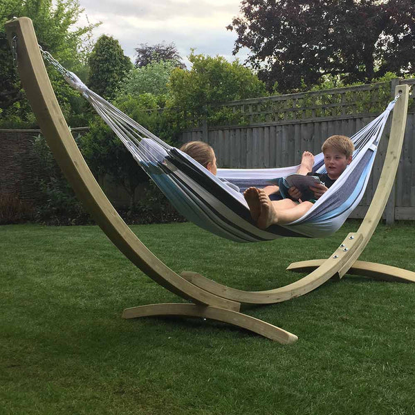 Garden Hammock with Wooden Stand - Spa Living 