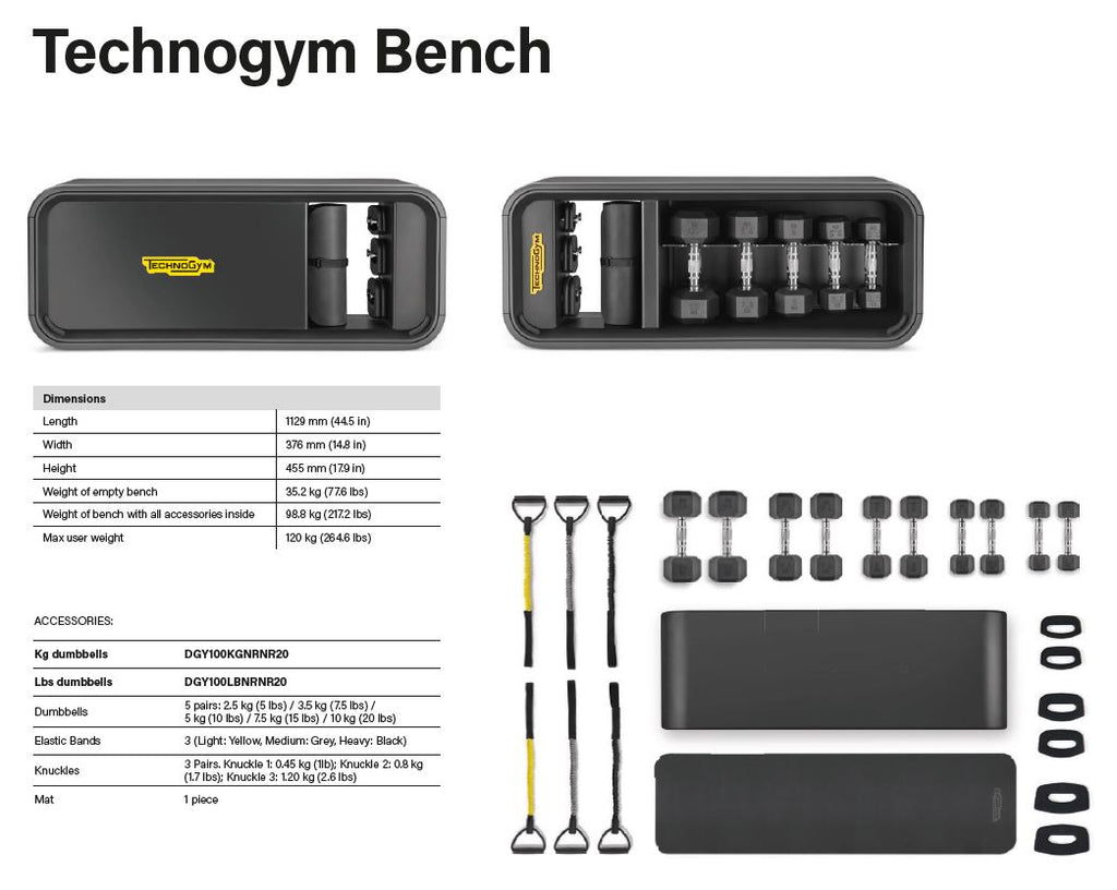 Technogym Bench review