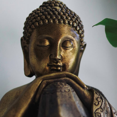 Mindful Buddha Sculpture - Spa Living 