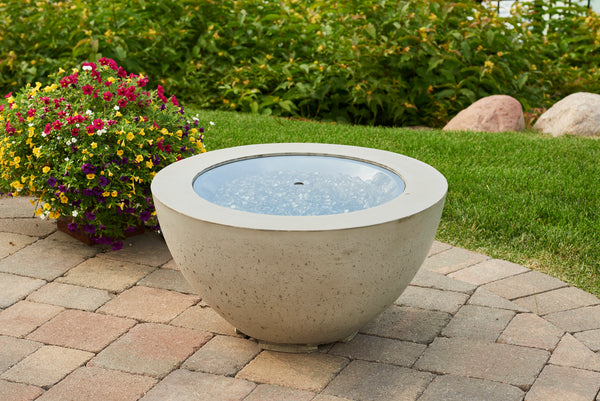 Domo Cove Concrete Outdoor Fire Bowl - Spa Living 