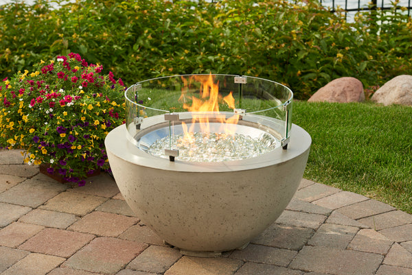 Domo Cove Concrete Outdoor Fire Bowl - Spa Living 