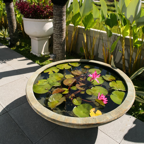 Outdoor Bowl Water Feature - Spa Living 