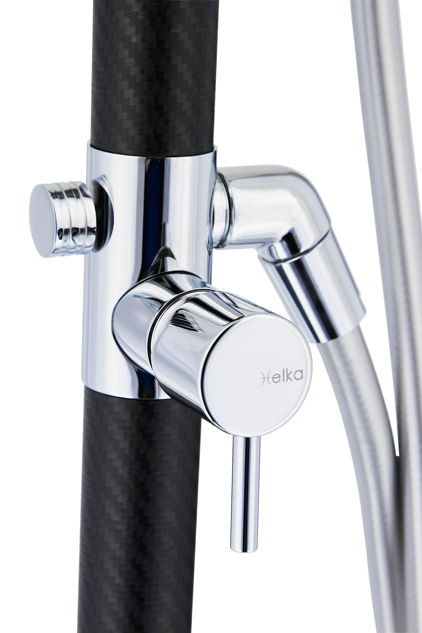 Marine Pedestal Outdoor Shower [Matt Black] - Spa Living 