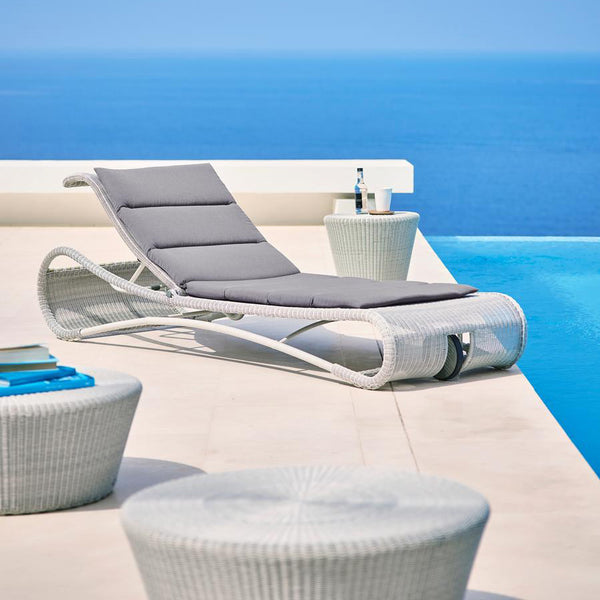 Escape Sun Bed Lounger [inc. cushion] Cane-Line - Spa Living 