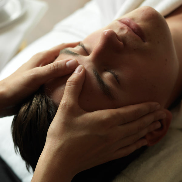 Relaxing Back, Neck & Shoulder Massage with Essential Rose Facial - 55 mins - Spa Living 